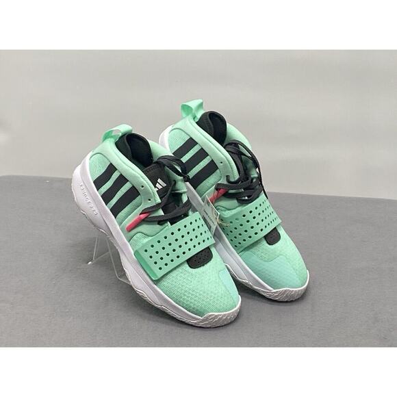 adidas Men’s Dame 8 EXT PLY Basketball Shoes Sz 8 Pulse Mint - Picture 3 of 5